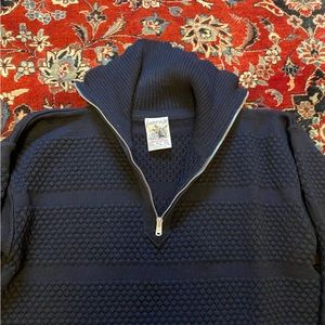 S.N.S Herning Fisherman’s Sweater- large - navy blue